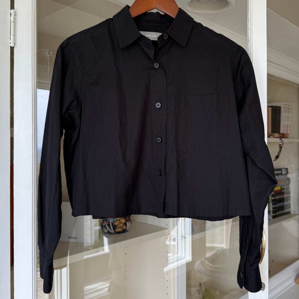 Everlane cropped shirt size XXS